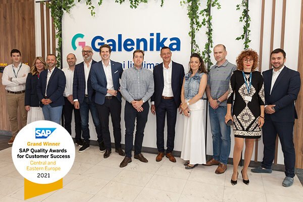 Galenika dobitnik SAP Quality Awards nagrade u kategoriji „Rapid time to value“!