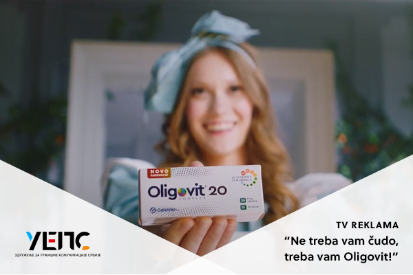 Galenika dobitnik UEPS nagrade za kampanju „Ne treba vam čudo, treba vam Oligovit!“