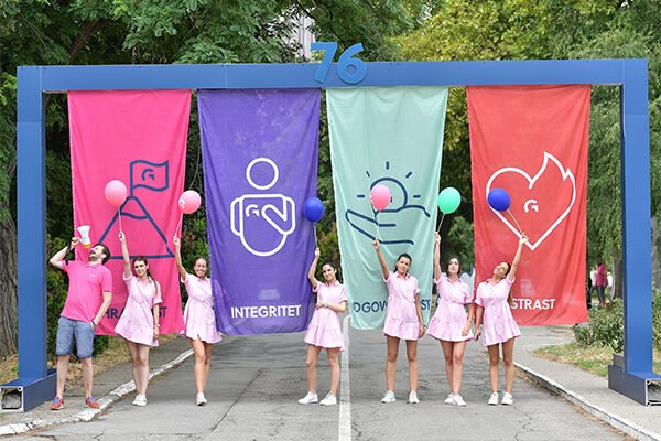 HRABROST, ODGOVORNOST, STRAST i INTEGRITET su vrednosti koje negujemo!